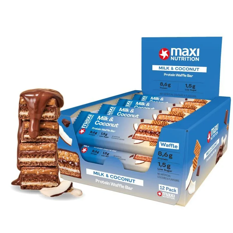 Milky Waffle Protein Bars 12 x 40g - Image 4